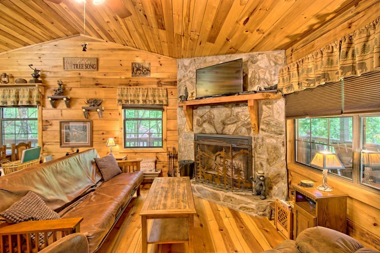 Tree Song Mountain Creek Cabin Ellijay Dış mekan fotoğraf